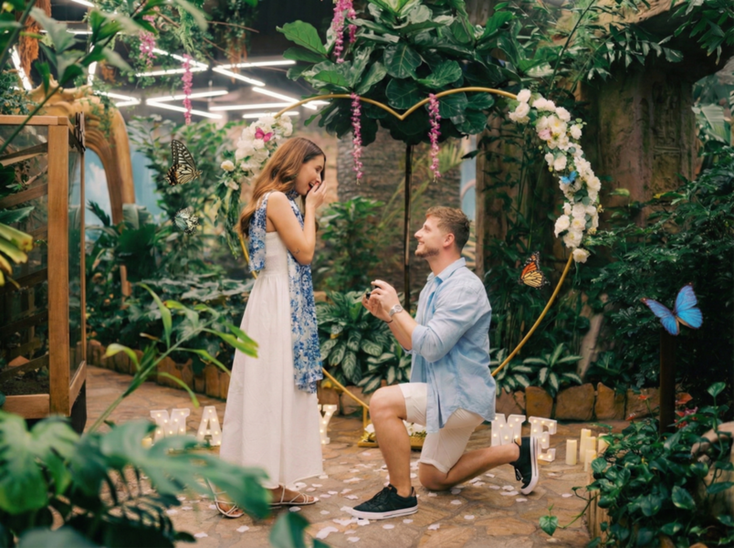 Lánykérés Pillangók között